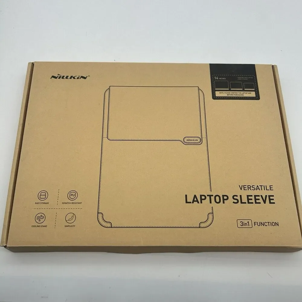 Nillkin 13” Laptop Sleeve Case 3-in-1 Stand Mouse Pad MacBook Surface Gray